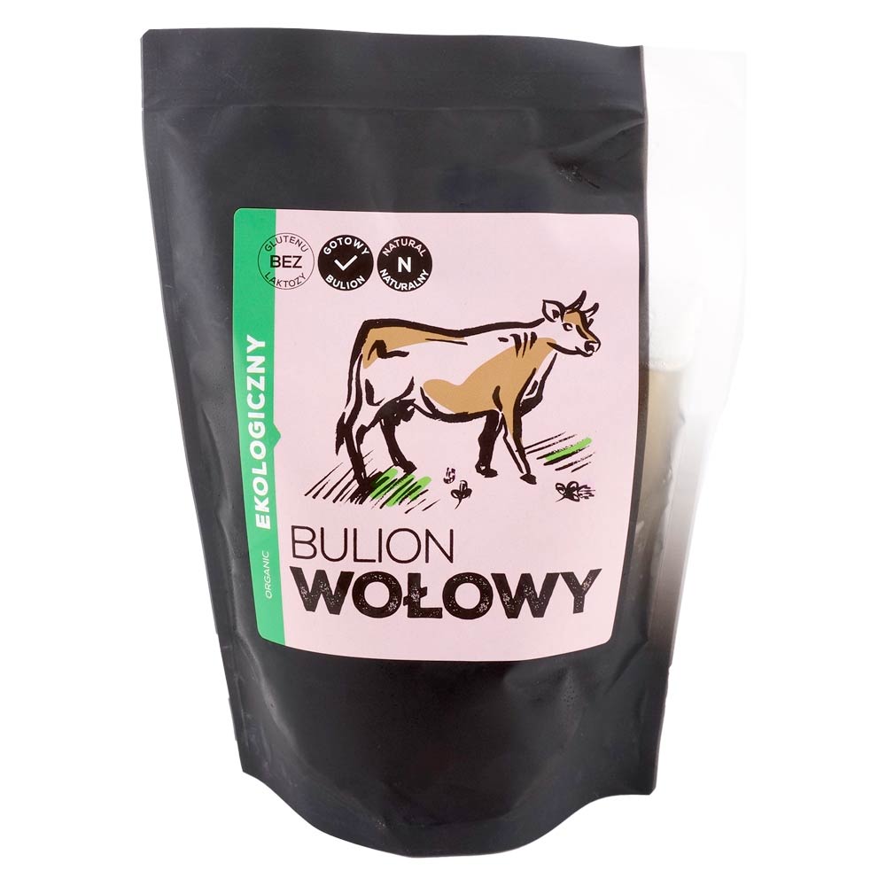 bulion wołowy w płynie BIO 350ml — Food Studio